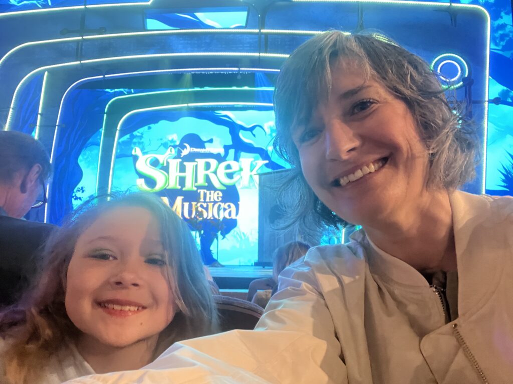 allison and helen at shrek